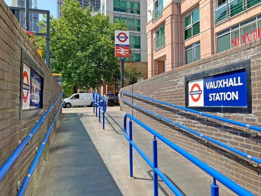 New Central 1Br Wstunning View, 5 Min Vauxhall St 伦敦 外观 照片